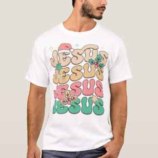 Jesustypografie-T - Shirt-Design T-Shirt