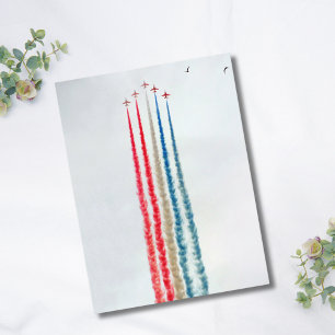 Jet Airplane Foto, Cool Aviation Geburtstag Postkarte
