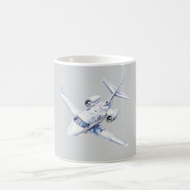 Jet Airplane Kaffeetasse (Mittel)