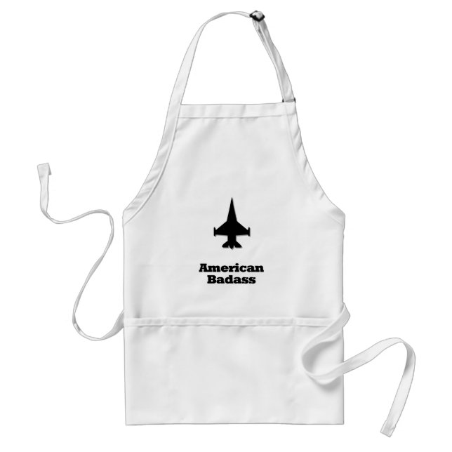 Jet American Badass kämpfen Schürze (Vorne)