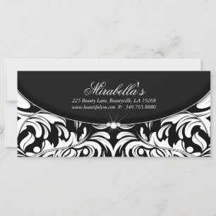 Jet Black Holiday Geschenkgutschein Klasse Damask