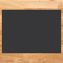 Jet Black Solid Color Seidenpapier