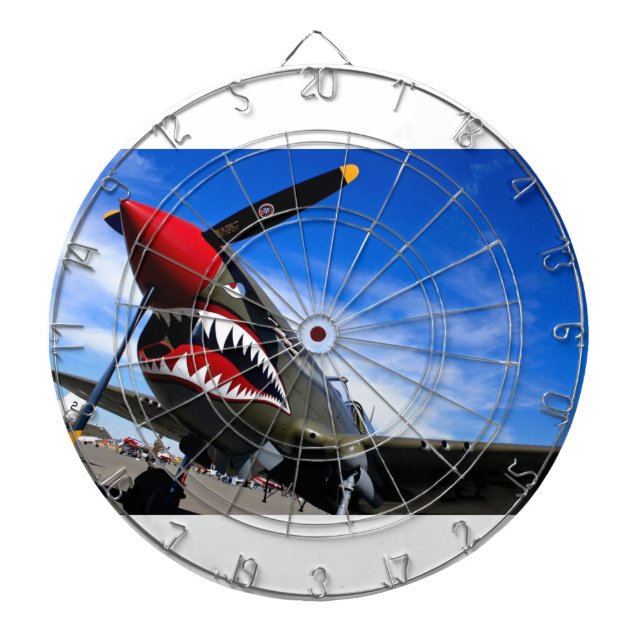 Jet-Flugzeug-Flugzeug-Pilotschicksals-Glückwünsche Dartscheibe (vorne)