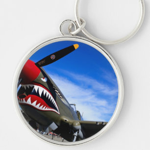 Jet-Flugzeug-Flugzeug-Pilotschicksals-Glückwünsche Schlüsselanhänger