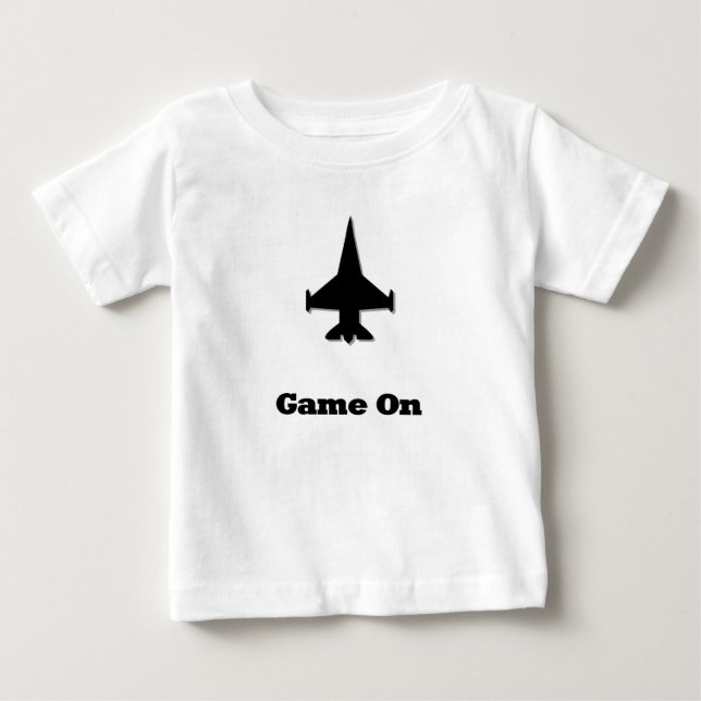 Jet Game On Baby T-shirt (Vorderseite)