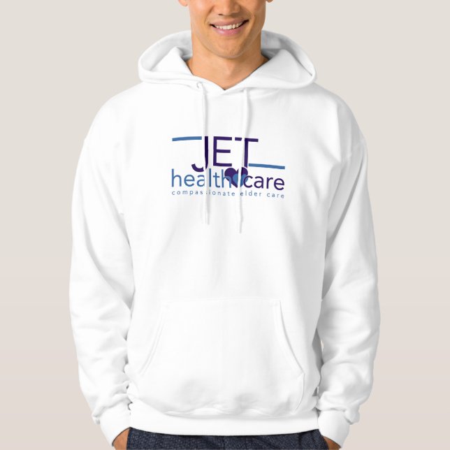JET Healthcare Color Logo Kapuzenpullover Hoodie (Vorderseite)