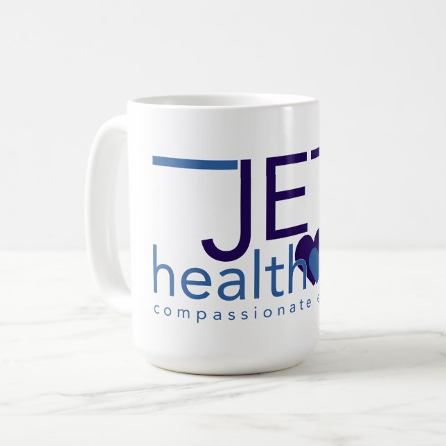 JET Healthcare Mug Kaffeetasse (Vorderseite Links)