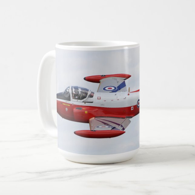 Jet-Hochschulleiter Kaffeetasse (Vorderseite Links)