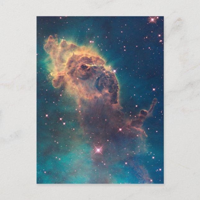 Jet in Carina Nebula Postcard Postkarte (Vorderseite)