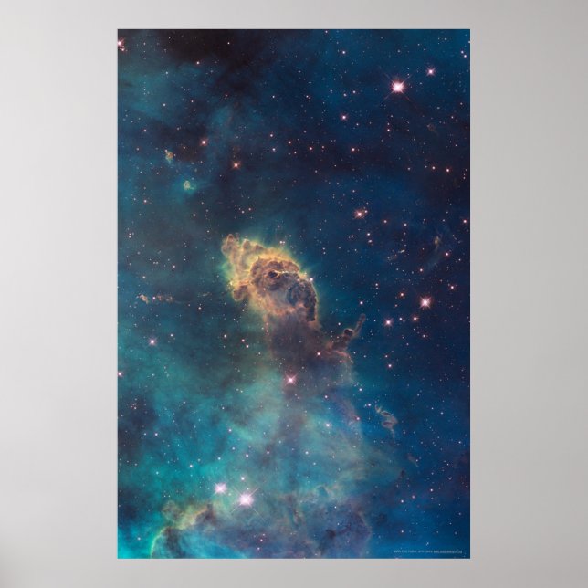 Jet in Carina WFC3 UVIS 20x30 (18x24) Poster (Vorne)