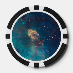 Jet in Carina - WFC3 UVIS Full Field Pokerchips