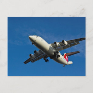 Jet-Landung Postkarte