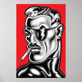 Jet Latex™/Glamour Portrait Poster