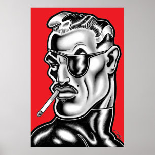 Jet Latex™/Glamour Portrait Poster