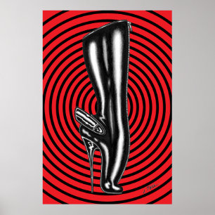 Jet Latex™/Jet Stiefel Poster