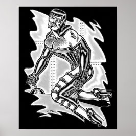 Jet Latex™/Spaceship Poster