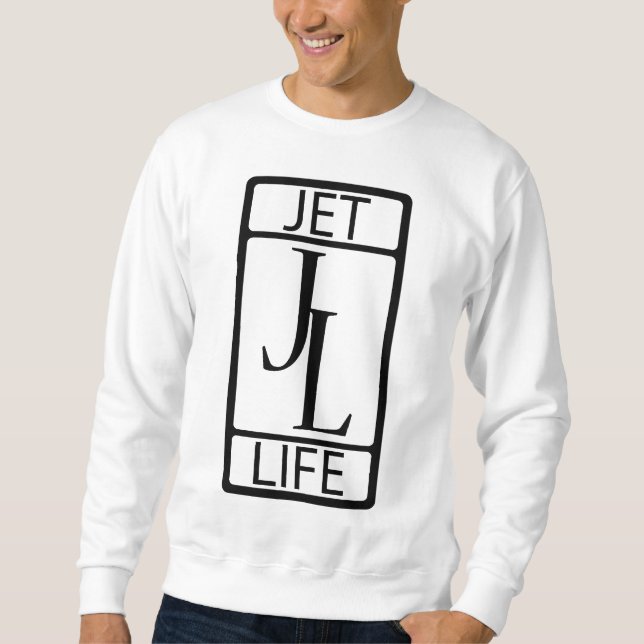 Jet-Leben Sweatshirt (Vorderseite)