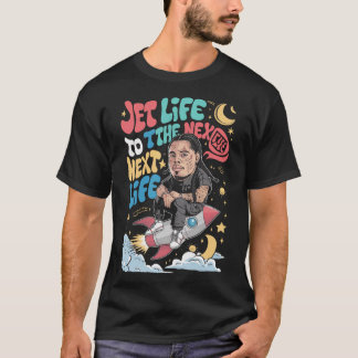 Jet Life to Next Life Rapper Sneaker Gangster T-Shirt