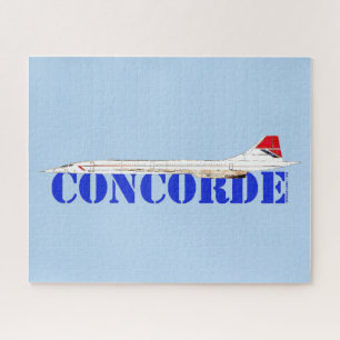 Jet mit fett blauem Text verbinden Puzzle