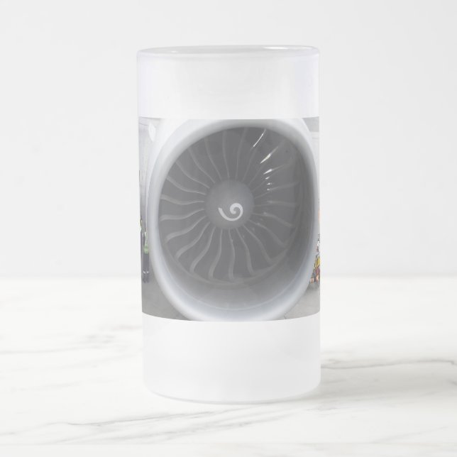 Jet Motor Mattiert Glass Tasse (Mittel)