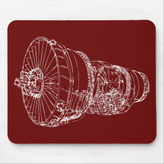Jet-Motor Mousepad
