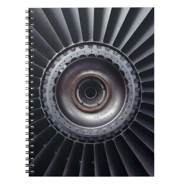 Jet Motor Notizblock (Vorderseite)