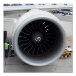 Jet Motor Poster 20"x20"