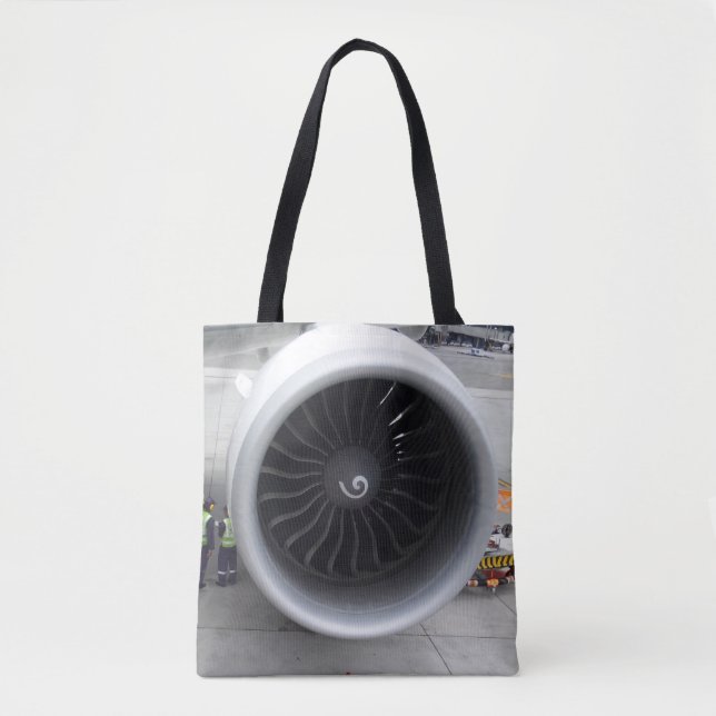 Jet Motor Tote Bag (Vorderseite)