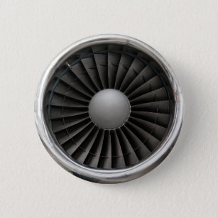 Jet Motor Turbine Fan Button