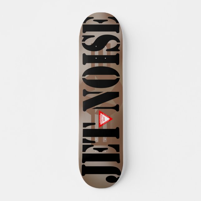 Jet Noise Desert Skateboard (Vorne)