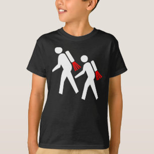 Jet Pack-Wanderer der Zukunft T-Shirt