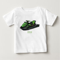 Jet ski Cartoon Illustration