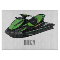Jet ski Cartoon Illustration
