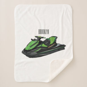 Jet ski Cartoon Illustration Sherpadecke