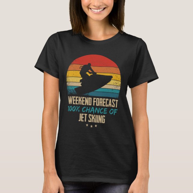Jet Ski - Funny Jetski T-Shirt (Vorderseite)