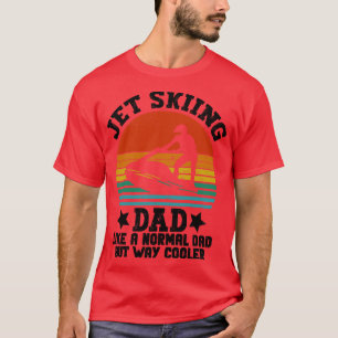 Jet-Ski-Geschenkidee Vintages Retro Jet Ski Vater T-Shirt