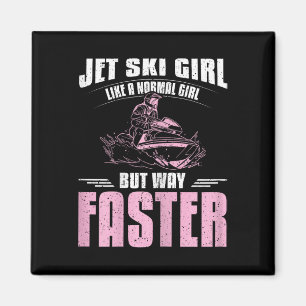 Jet Ski Girl Magnet