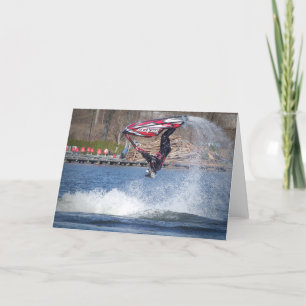 Jet Ski - Greeting Card Karte