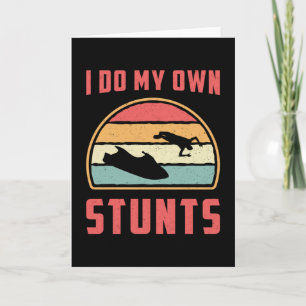 Jet Ski I do my own Stunts Jet Skifahren Wasserski Karte