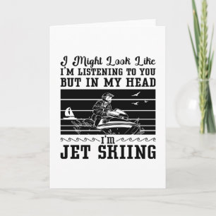 Jet Ski Ich Könnte Wasser Sport Jetski Jet Skiing Karte