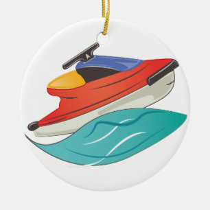 Jet-Ski Keramikornament