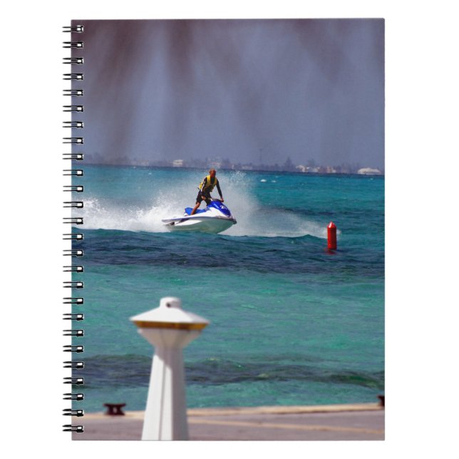 Jet Ski Paradies Notizblock (Vorderseite)