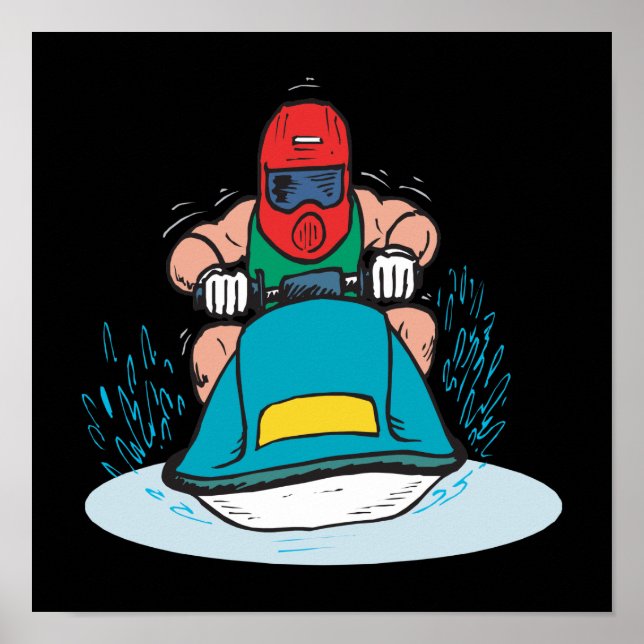 Jet Ski Poster (Vorne)