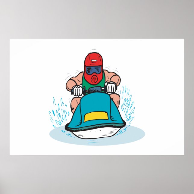 Jet Ski Poster (Vorne)
