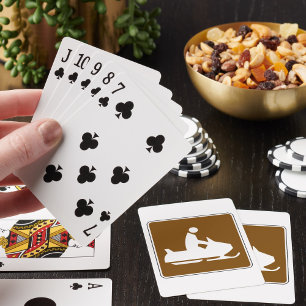 Jet Ski Sign Karten Spielkarten