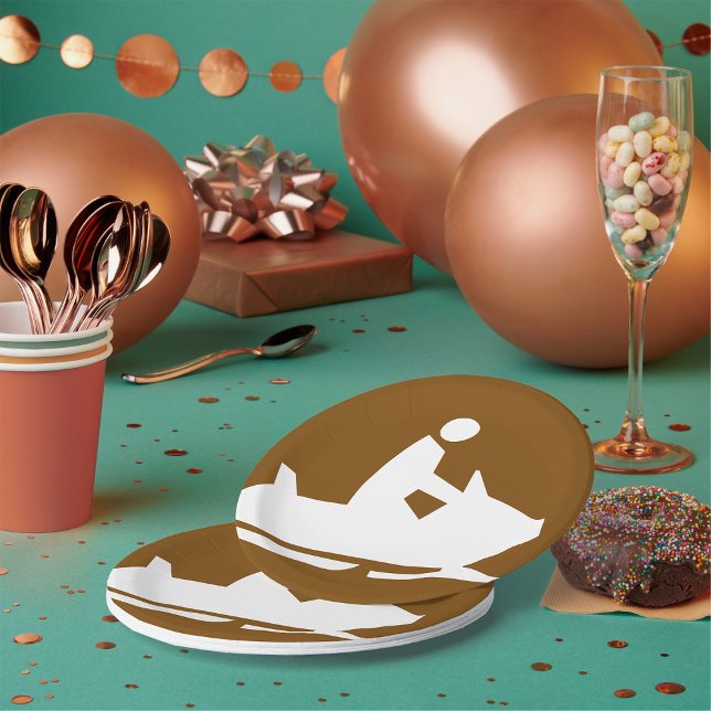 Jet Ski Sign Pappteller (Von Creator hochgeladen)