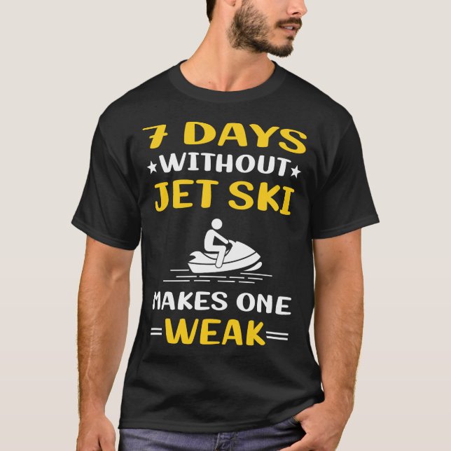 Jet Ski Ski Ski Wassermotorrad Persönliches Wasser T-Shirt (Vorderseite)