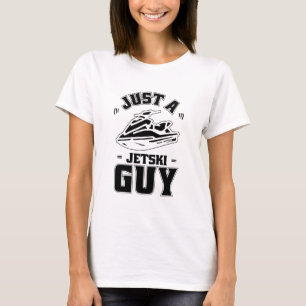 Jet Ski Skier - Skifahren nur einen Jet Ski Typ T-Shirt