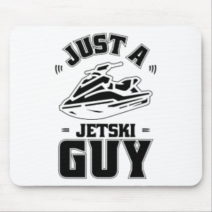 Jet-Ski-Skifahrer - Nur ein Jet-Ski-Typ beim Skifa Mousepad