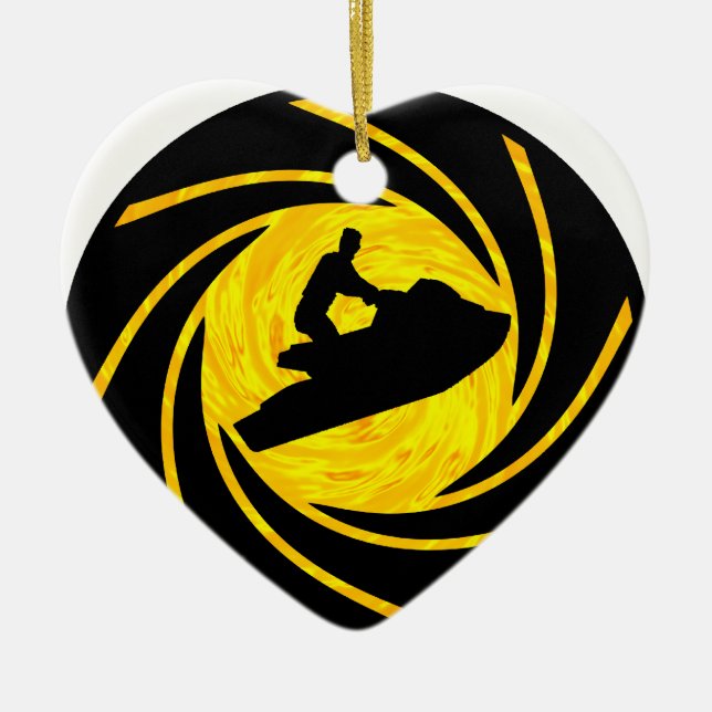 JET-SKI-SOLENOID KERAMIKORNAMENT (Vorne)